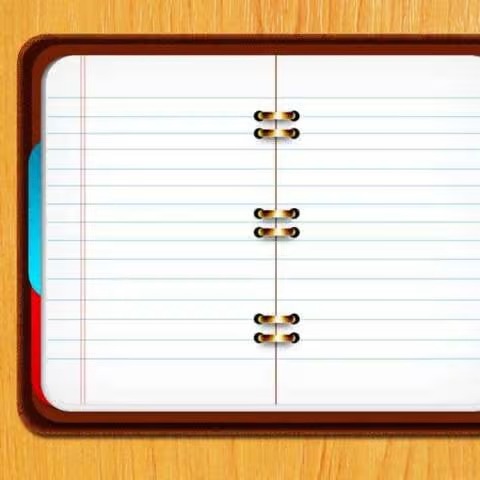 آموزش طراحی آیکون دفترچه یادداشت در فتوشاپ